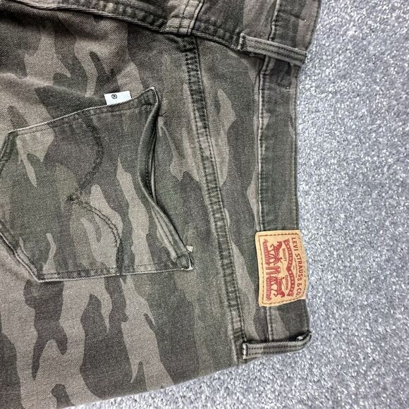Levis 311 Shaping Skinny Jeans Womens 22 Straight Leg Camo Pants - Picture 8 of 8